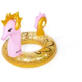 BESTWAY Schwimmring Glitter Seahorse 115 X 104 Cm