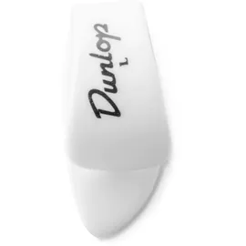 Jim Dunlop Plektrum Daumen Weiß 4 Stück Groß