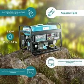Könner & Söhnen LPG/Benzin-Generator Könner & Söhnen KS 2900G