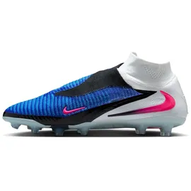 Nike Phantom 6 High Elite AG Herren Silber/Racer Blue/Pink Blast/White 46