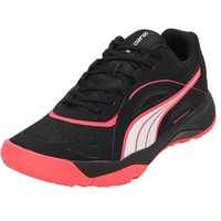 Indoor Court Shoes, Puma Black-Fire Orchid-Puma White, 46