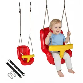 aiyaplay Babyschaukel verstellbar Rot