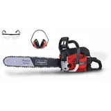 SCHEPPACH Benzin-Kettensäge CSP530S inkl. Brille + Gehörschutz