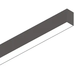 Ideal Lux LED Systemleuchte FLUO BI-EMISSION, Up/Down, 180cm, 54W 4000K 6400lm 2x105°, Schwarz IDEA-192642