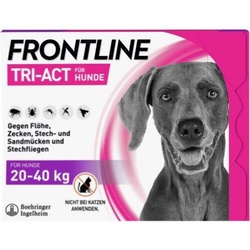 FRONTLINE Tri-Act Lsg.z.Auftropfen f.Hunde 20-40kg 6 St.