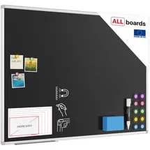 ALLboards Kreidetafel 120 x 90 cm Schwarz