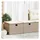 vidaXL Garten-Lounge-Set 2-tlg. beige