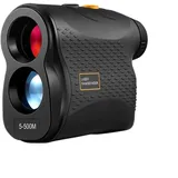 URPIZY Laser Golf Entfernungsmesser mit 6 facher Vergrößerung, 500M Digital Golf Rangefinder mit Flag-Lock und Vibration, ± 1m Genauigkeit, Entfernungsmesser Jagd