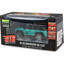 AMEWI RC-Auto Geländewagen Die Cast 1:64 CH RTR petrol (22679)