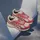 adidas Technochaos 2000 Off White/Pearl Metallic/Better Scarlet 36 2/3