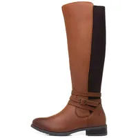 Hush Puppies Damen Vanessa Halblange Stiefel, hautfarben, 38 EU - 38 EU
