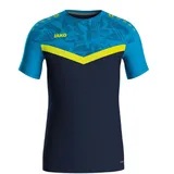Jako Iconic T-Shirt Kinder 914 marine/blau/neongelb 116
