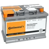 Continental Starterbatterie Start-Stop 12V 70Ah 760A EFB Autobatterie Universal