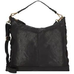 Campomaggi Handtasche Leder 50 cm nero