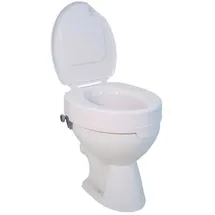 Drive DeVilbiss Healthcare Drive Medical Toilettensitzerhöhung Ticco 2.Generation - mit Deckel, 10,2 cm, Weiß