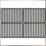 GFTIME Grillrost 38 X 28,6 cm Gusseisen silber