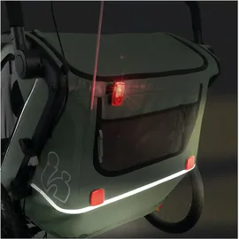 hauck Bike N Walk Duo Fahrradanhänger grün 2023