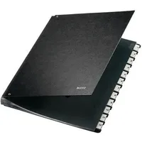 Leitz Pultordner mit Monatsregister, 12 Fächer, A4, schwarz