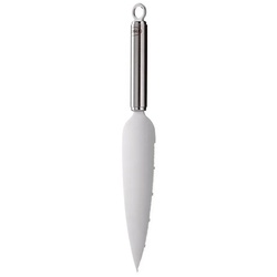 RÖSLE Tortenmesser Küchenhelfer, Tortenmesser & Tortenheber 30 cm mit Rundgriff – Edelstahl silberfarben