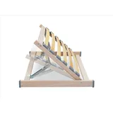 ECOFORM - Kopfteilverstellung ECO Head das Original 90cm – Kopfteil für Bett mit 13-facher Verstellung – Bett Aufstehhilfe kompatibel mit 90cm und 2x90cm Breiten Rahmen – Lattenrosthalter verstellbar