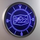 ADVPRO nc0321-b Jazz Saxophone Bar Music Live Pub Club Neon Sign LED Wall Clock Uhr Leuchtuhr/Leuchtende Wanduhr