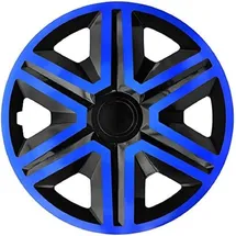 NRM Radzierblende Action schwarz/blau 15 Zoll 4er Set