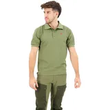 Fjällräven Crowley Pique Kurzarm-poloshirt - Light Olive - M