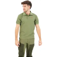 Fjällräven Crowley Pique Kurzarm-poloshirt - Light Olive - M