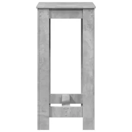 vidaXL Bartisch 51 x 50 x 103,5 cm Grau