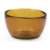 Bitz Schale Glasschale amber 12 cm, Glas, (Glasschale) bunt
