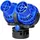 Wiltec SunSun JVP-232 Strömungspumpe 15000 l/h 26 W Aquarium Pumpe mit 2 schwenkbaren Düsen, Magnethalter zur einfachen Befestigung und Durchflussregler