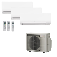 DAIKIN Comfora Klimaanlage | FTXP35N9 + 2xFTXP25N9 | 3,5 kW/2x2,5 kW
