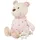 Sterntaler Spieluhr L Bär Betty, Kinder- und Babyspielzeug, kuschliger Flausch und bedrucktes Jersey, herausnehmbares Spielwerk, Sternengriff, Melodie: Brahm’s Wiegelied, 29×25×9,5 cm, cremeweiß