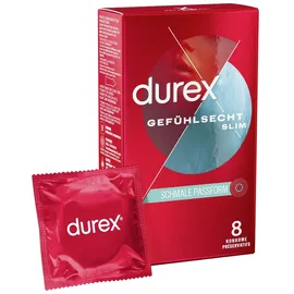 DUREX Gefühlsecht Slim Fit 10 St.