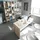 Dmora Schreibtisch Dfagg, Wendeschreibtisch mit Kommode, Eckstudie oder Büro-PC-Tisch, 145x108h73 cm, Eiche und Weiß - Dmora