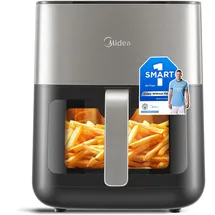 Midea Digital Luftfritteuse 6,5L schwarz