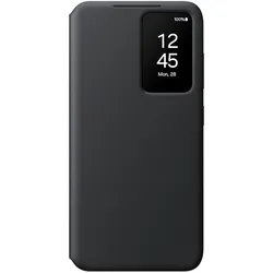 Smart View Wallet Case Geldbörsenhülle für Samsung Galaxy S24  (Schwarz) (Versandkostenfrei)