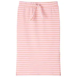 vidaXL Kinderrock mit Streifen Gerade Rosa 116