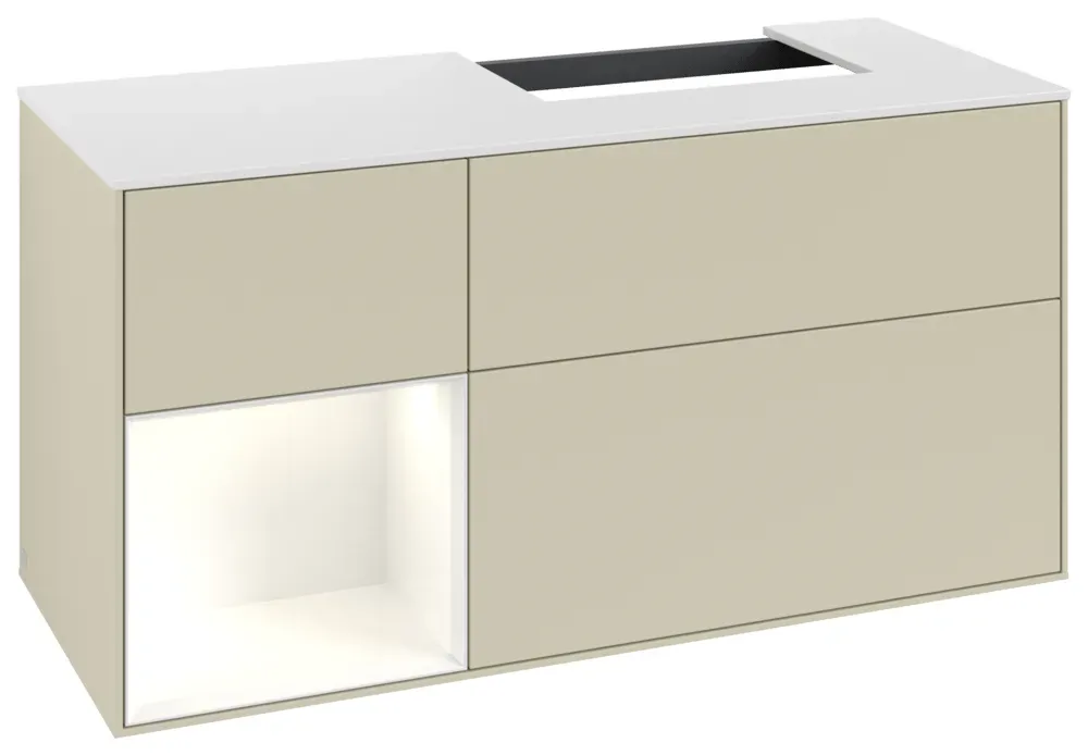 Villeroy & Boch Waschbeckenunterschrank Finion G14 1200x603x501mm m Bel FK/RE/AP: HJ/GF/1 G141GFHJ