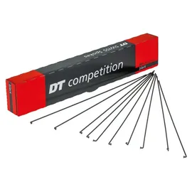 DT Swiss Competition 2.0/1.8 272 mm Schwarz - Doppelt konifizierte Speiche für Rennrad & MTB
