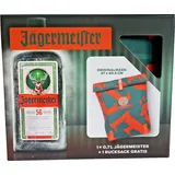Jägermeister Kräuterlikör 35% Vol. 0,7 l +Jägermeister Rucksack kälte-isolierend
