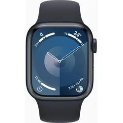 Apple Watch Series 9 GPS + Cellular 45mm Aluminium Midnight Sportband Midnight*