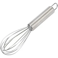 Westmark Schneebesen, Länge: 17 cm, Rostfreier Edelstahl, Silber, 12502211