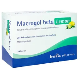 Macrogol Beta Lemon Plv.z.her.e.lsg.z.einnehmen