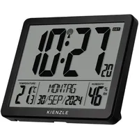 KIENZLE Digitaler XXL Funkwecker schwarz