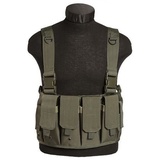 Mil-Tec Unisex – Erwachsene Magazinträger Chest-13532001 Chest, Oliv,