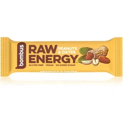 Bombus Raw Energy Fruchtriegel Geschmack Peanuts & Dates 50 g
