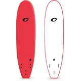 Zero Gravity Softboard 8 ́0 Surfbrett - Red - 246.5 cm