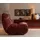 BePureHome Sessel »Observe« - 75x96x82cm - dunkellila - Polyester