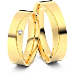 Trauringe Jena 585er Gelbgold - 7296